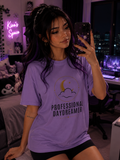 Professional Daydreamer T-Shirt — Moon & Cloud Graphic Tee