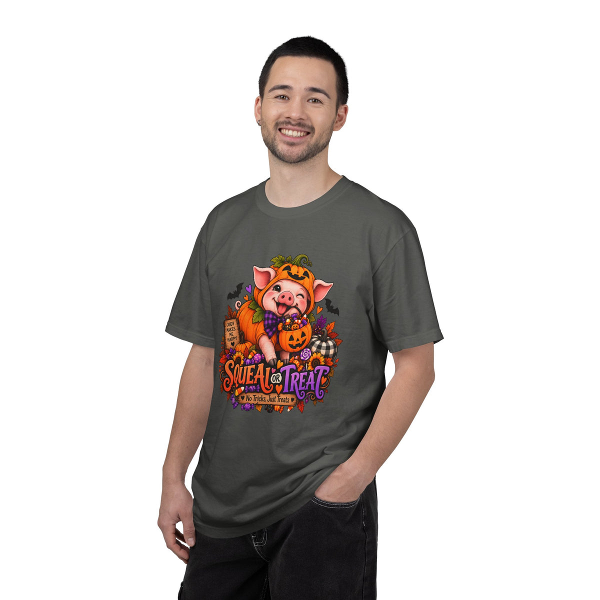 Halloween Pig "Squeal or Treat" T-Shirt