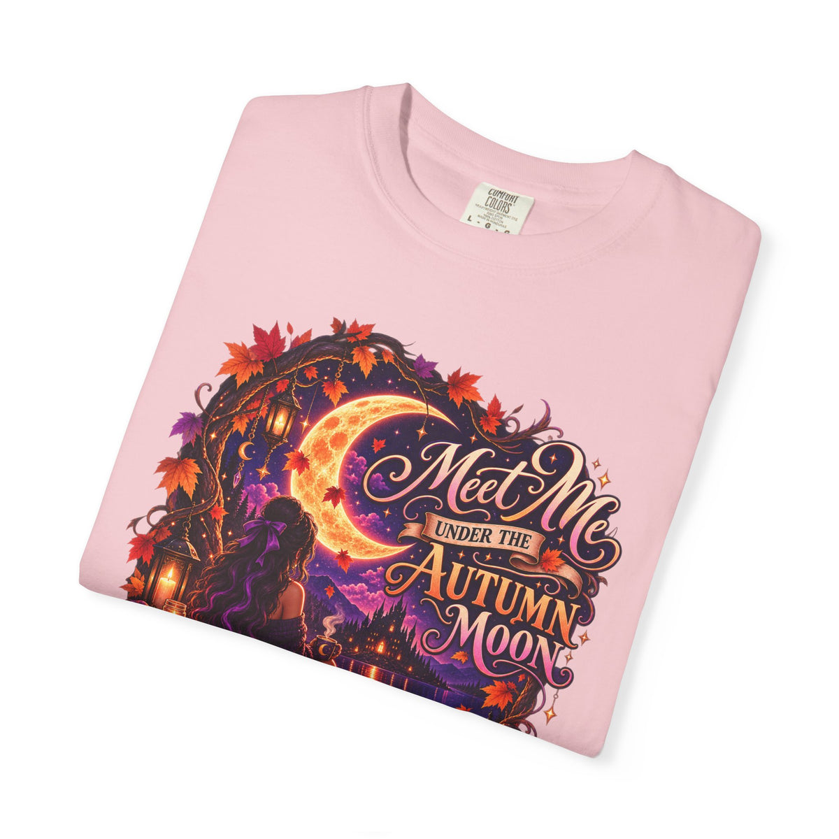 "Meet Me Under the Autumn Moon" Fall Graphic Tee