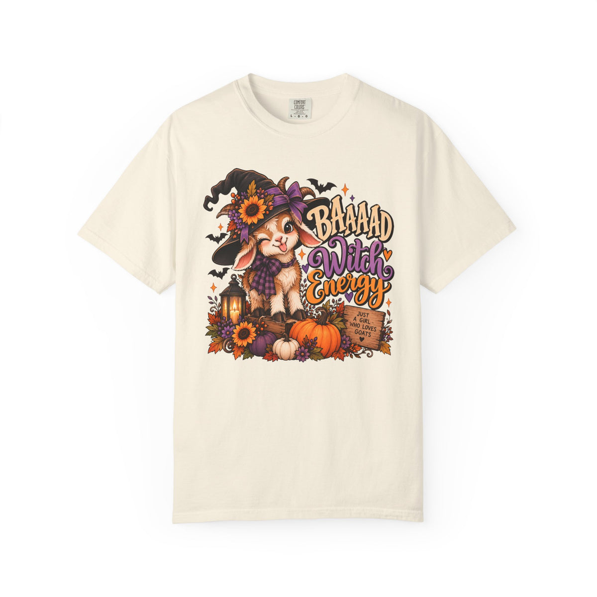 "Baaad Witch Energy" Goat Tee