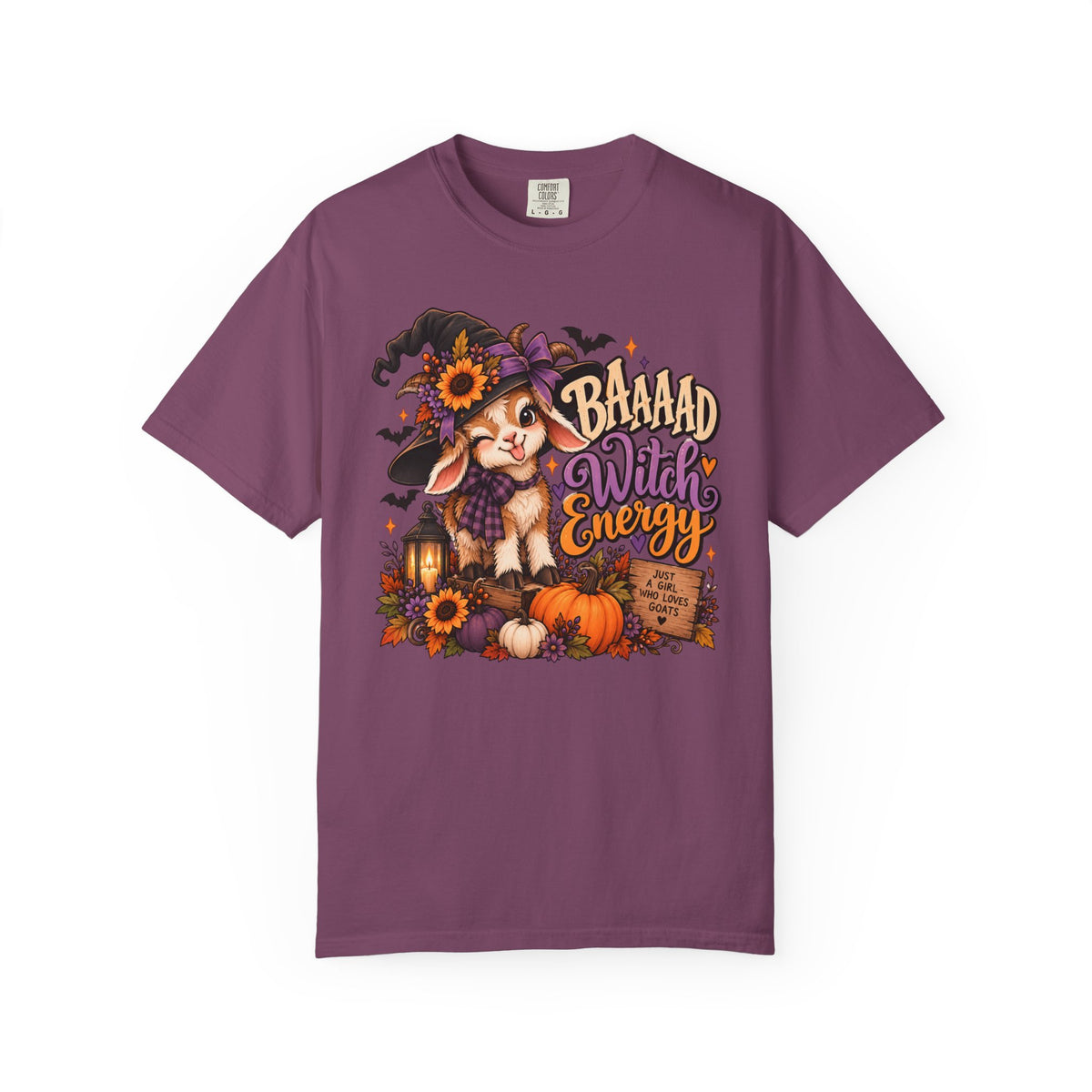 "Baaad Witch Energy" Goat Tee