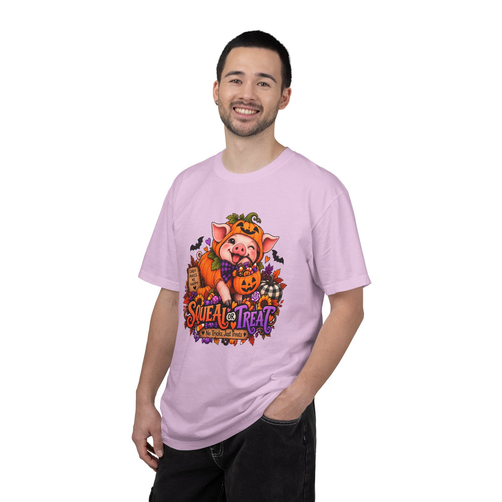Halloween Pig "Squeal or Treat" T-Shirt
