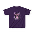 Kids Tee — "Retail Therapy Club" Cute Shopping Shirt