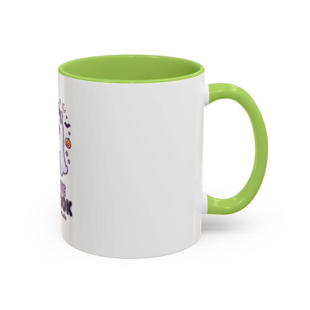 Too Cute to Spook Coffee Mug — Halloween Ghost Pumpkin Accent Mug (11/15oz)