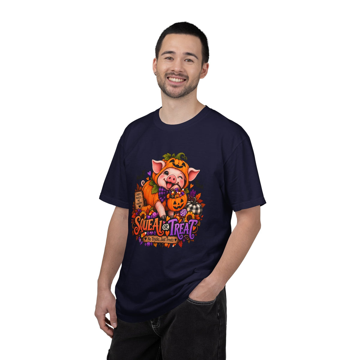 Halloween Pig "Squeal or Treat" T-Shirt