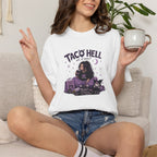 T-Shirt — "Taco Hell" Goth Taco Lover Graphic Tee