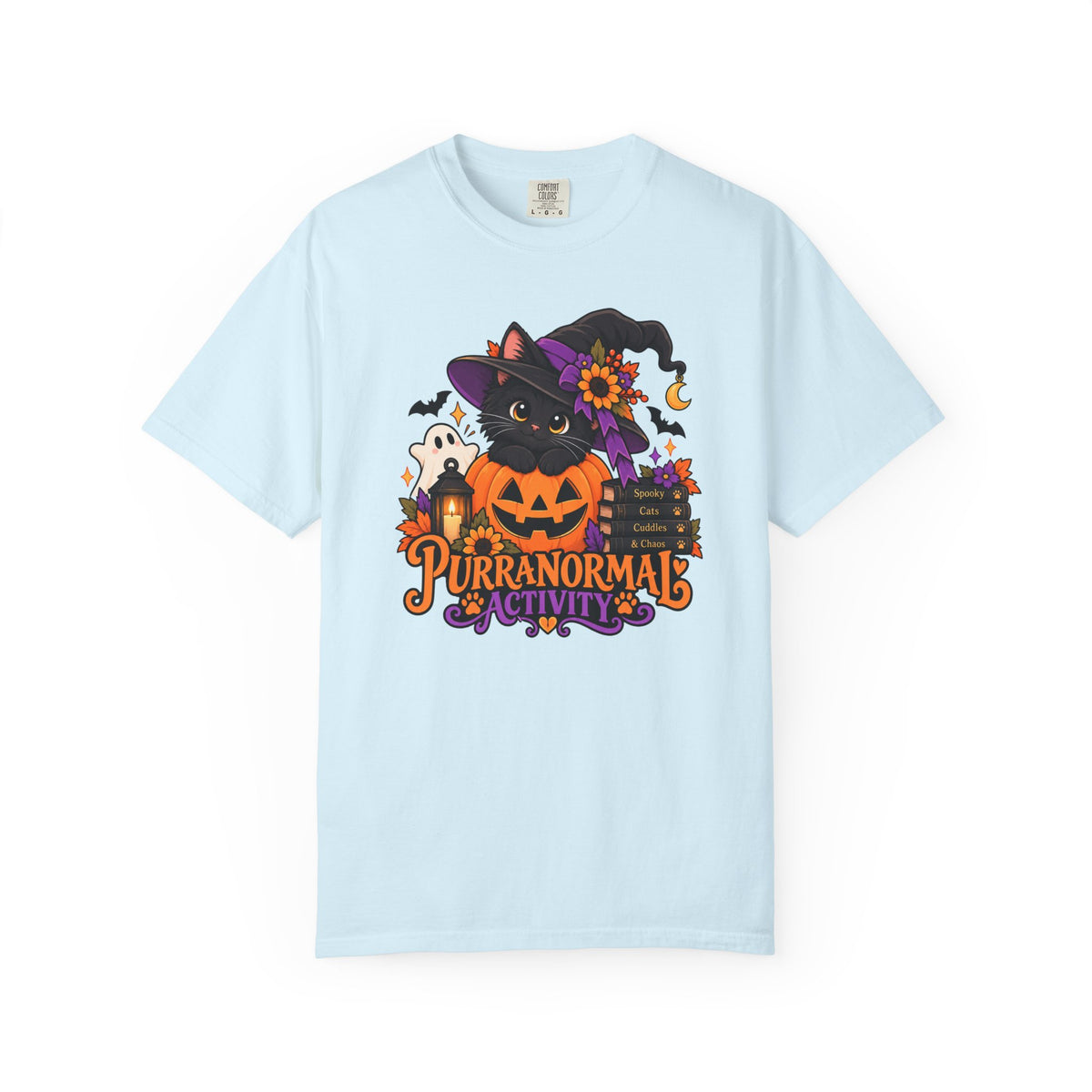 Purranormal Activity Halloween Cat T-Shirt