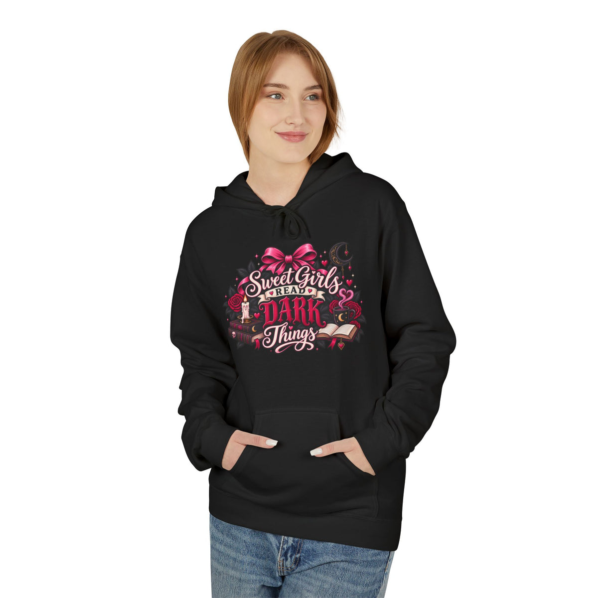 Sweet Girls Do Dark Things Graphic Hoodie
