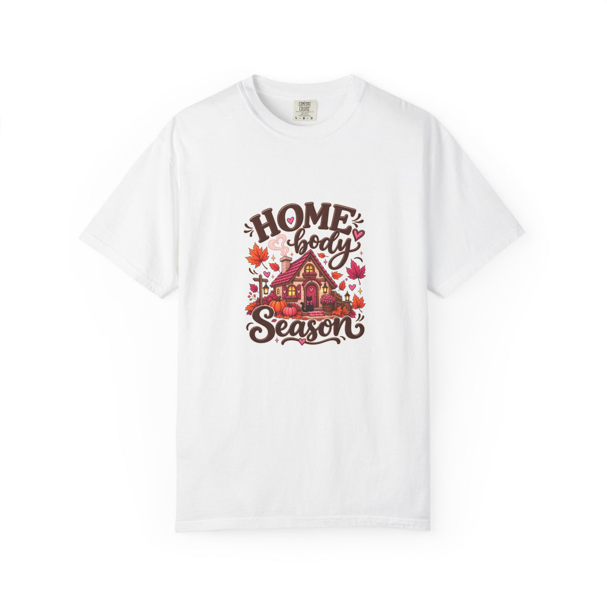 Homebody Season T-Shirt — Cozy Autumn Cabin Fall Graphic Tee