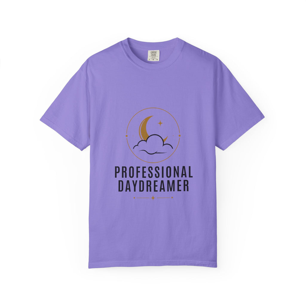 Professional Daydreamer T-Shirt — Moon & Cloud Graphic Tee