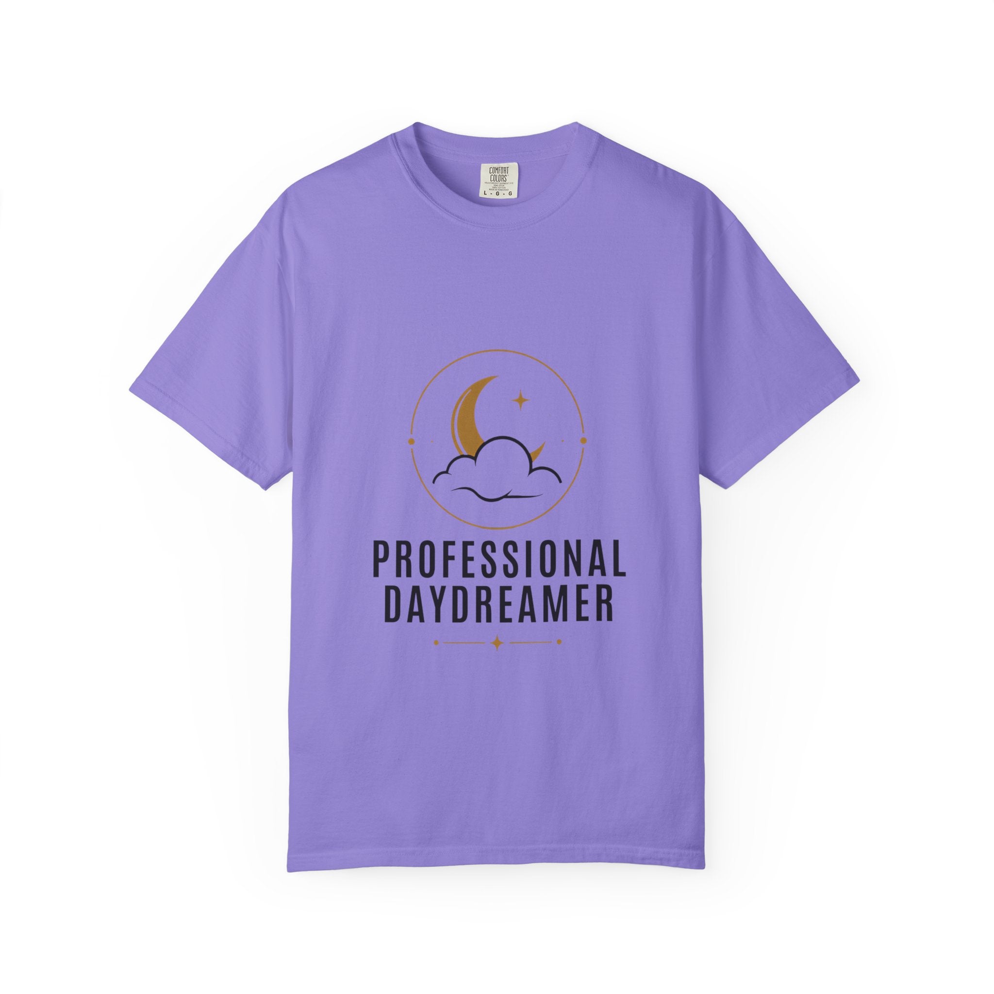 Professional Daydreamer T-Shirt — Moon & Cloud Graphic Tee