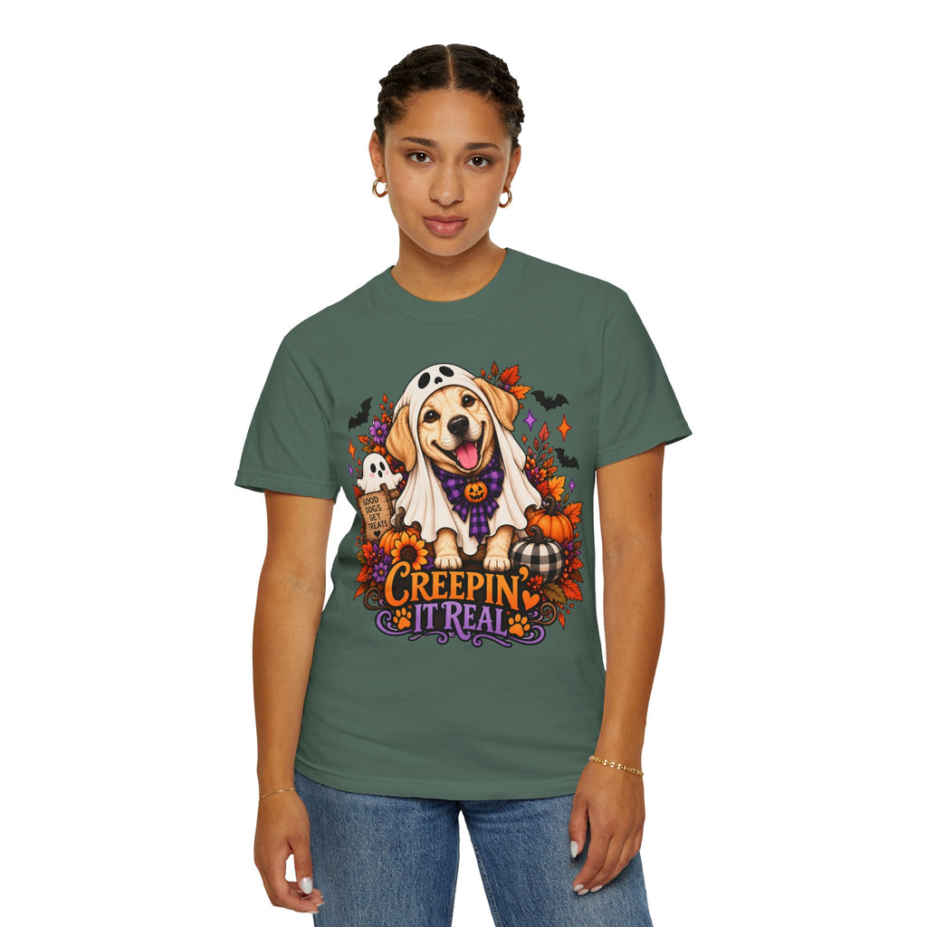 "Creepin' It Real" Ghost Pup T-Shirt