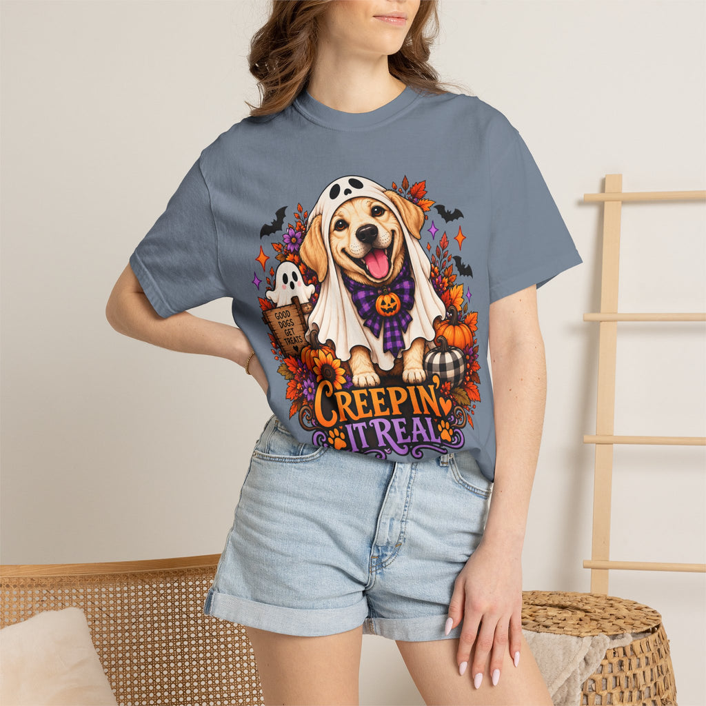 "Creepin' It Real" Ghost Pup T-Shirt