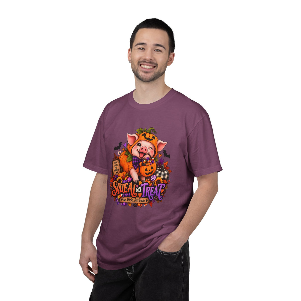Halloween Pig "Squeal or Treat" T-Shirt