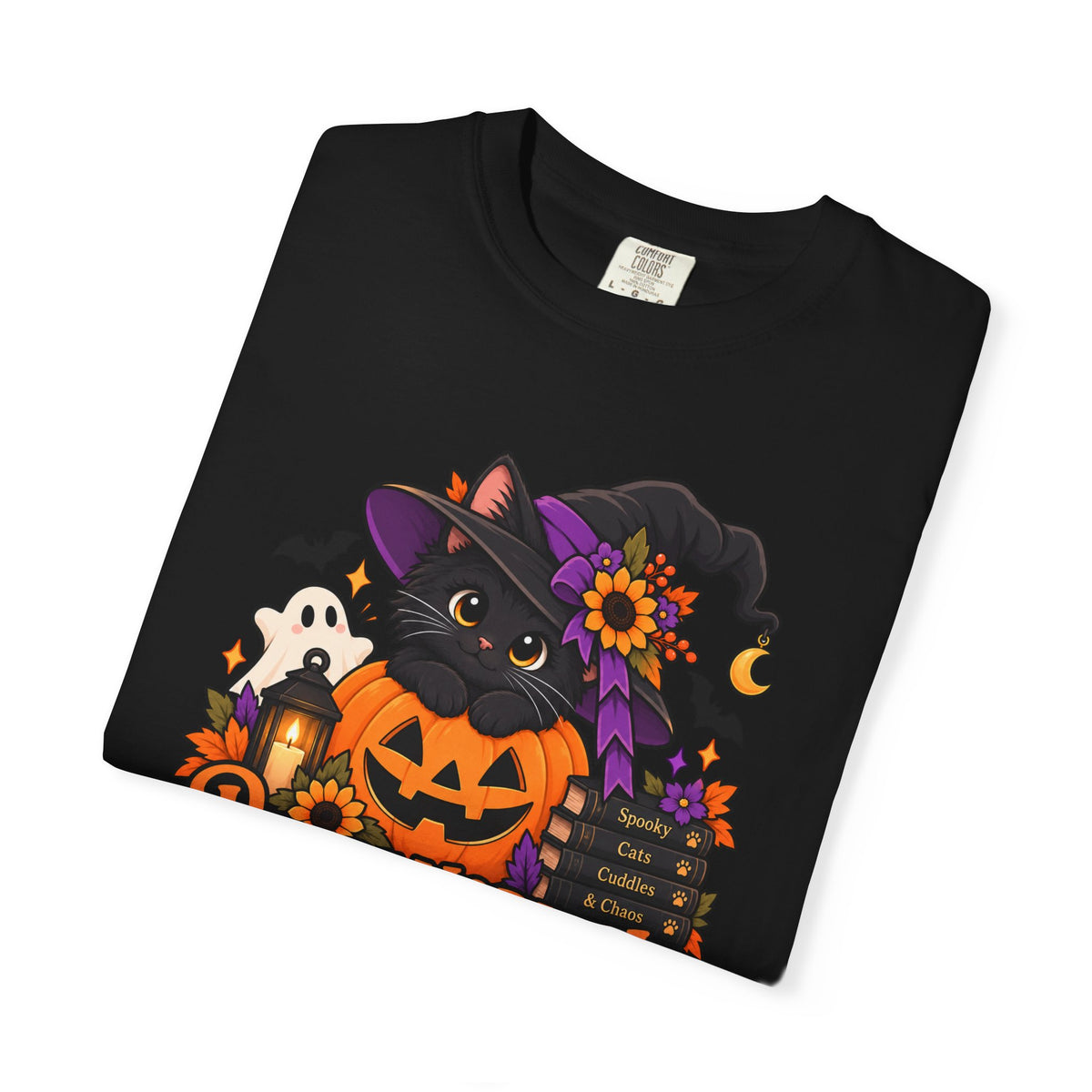 Purranormal Activity Halloween Cat T-Shirt