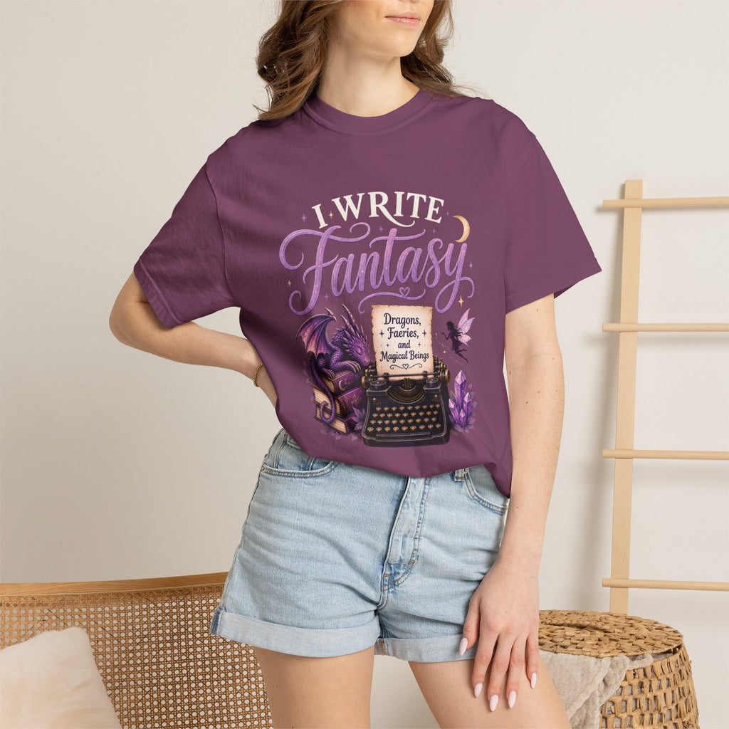 I Write Fantasy T-Shirt