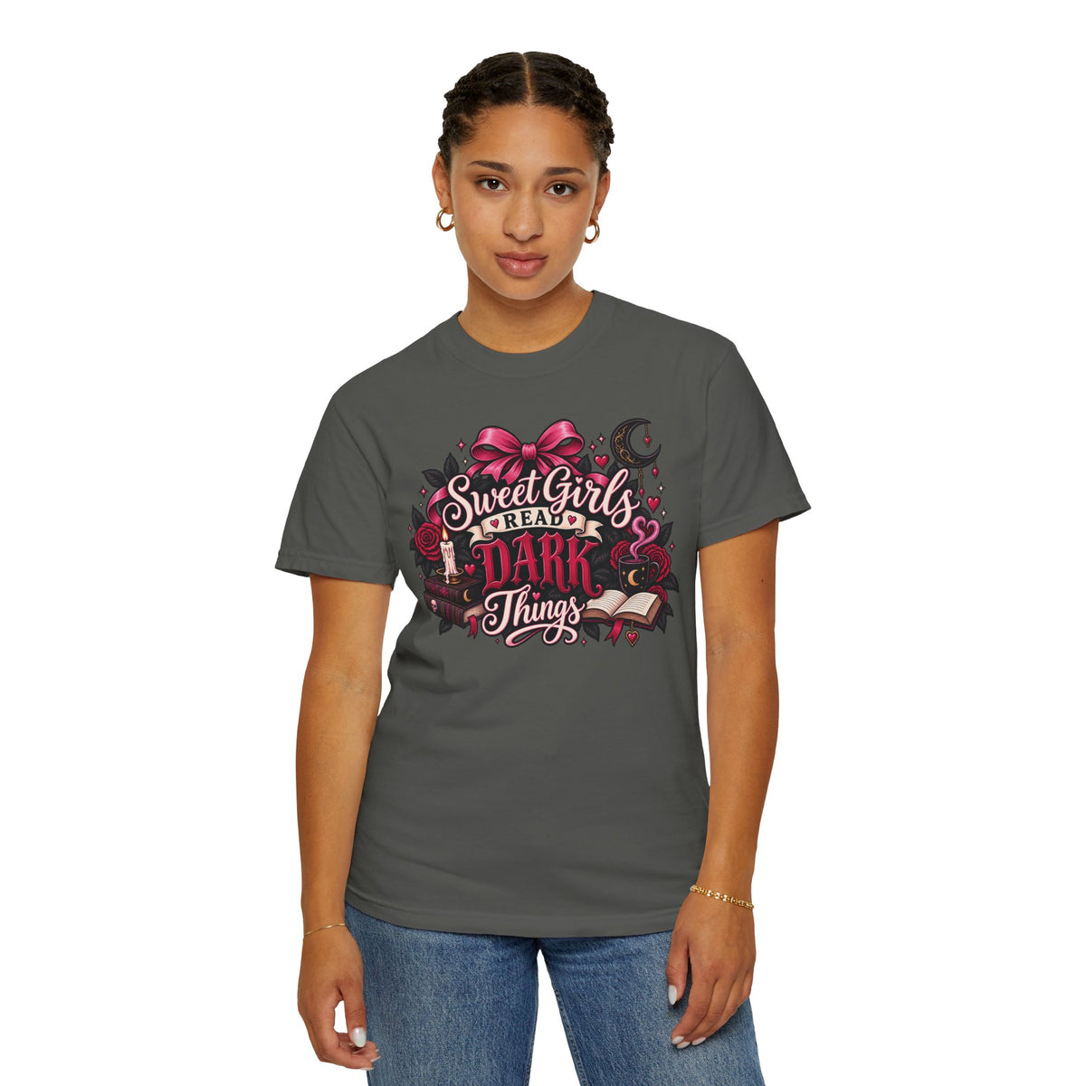 Sweet Girls Read Dark Things T-Shirt