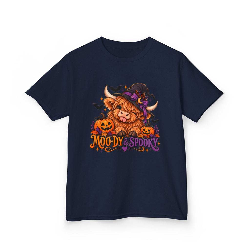 "Moo-dy & Spooky" Kids Shirt