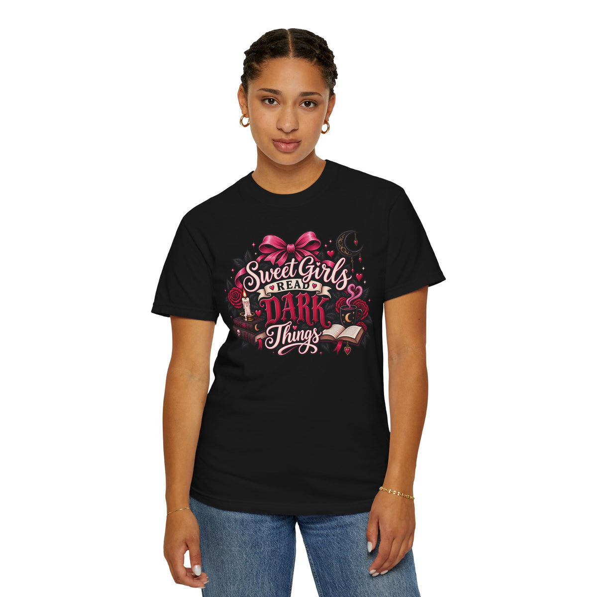 Sweet Girls Read Dark Things T-Shirt