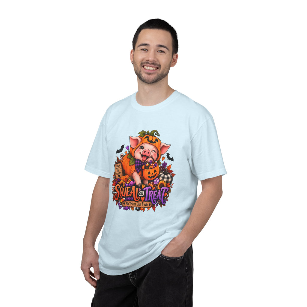 Halloween Pig "Squeal or Treat" T-Shirt