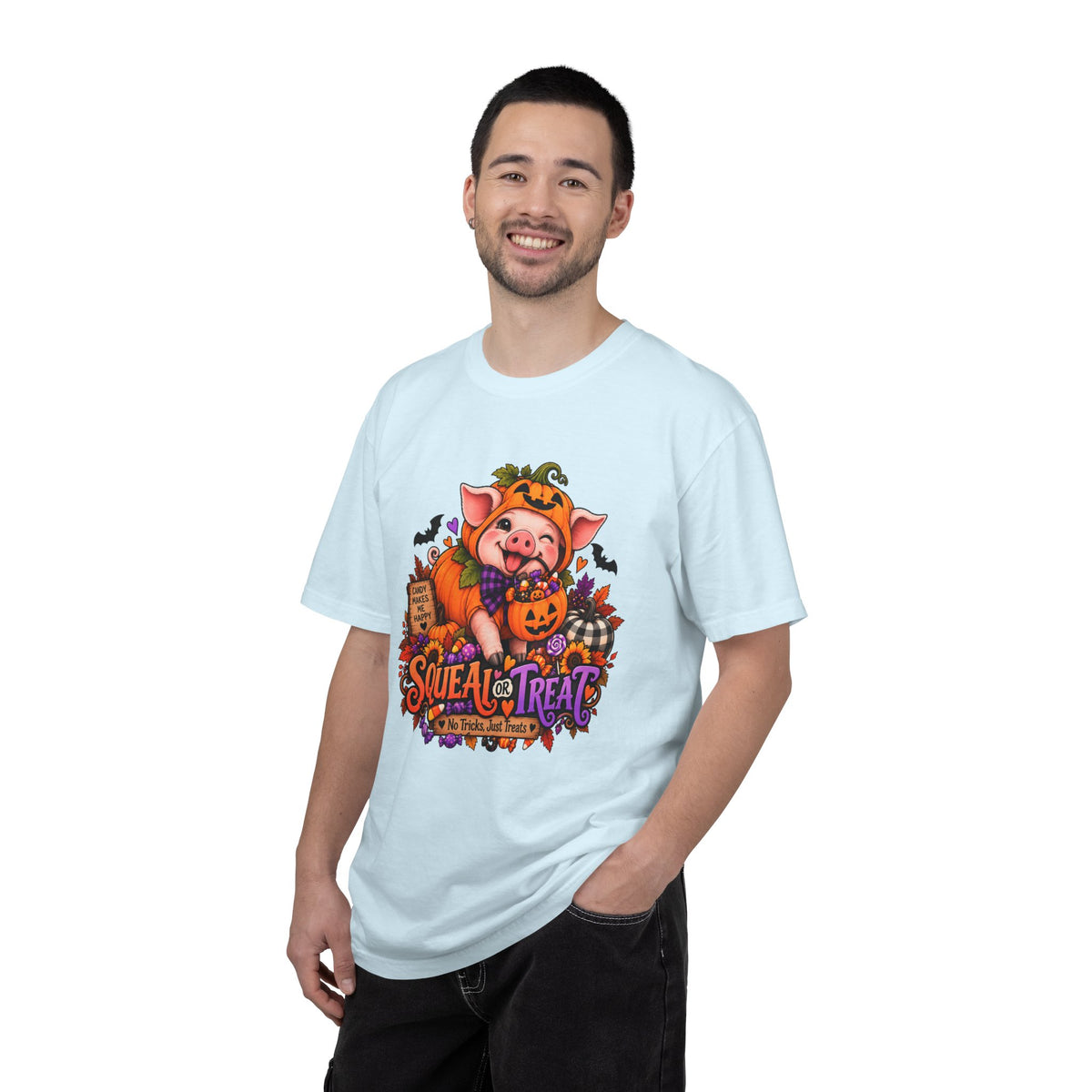 Halloween Pig "Squeal or Treat" T-Shirt