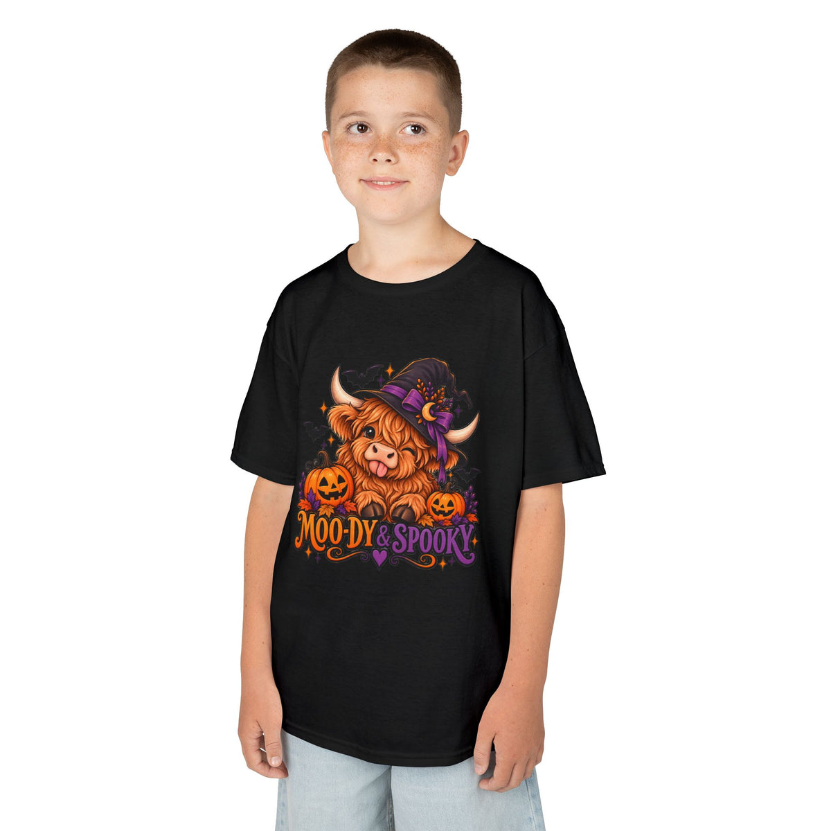 "Moo-dy & Spooky" Kids Shirt