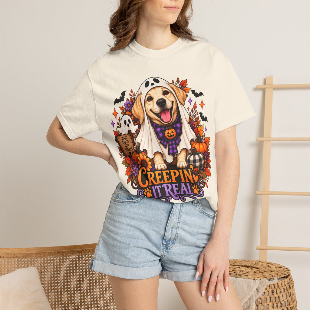 "Creepin' It Real" Ghost Pup T-Shirt