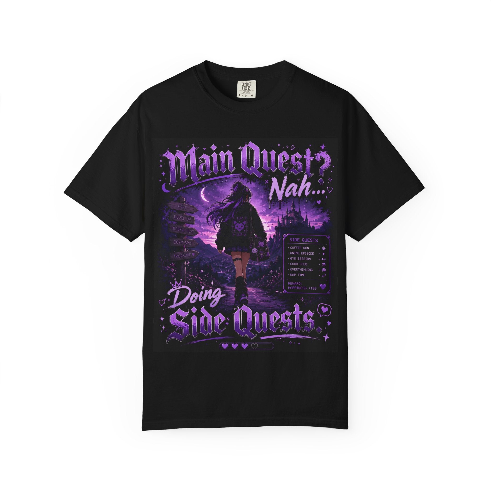 Main Quest? Nah — Doing Side Quests T-Shirt