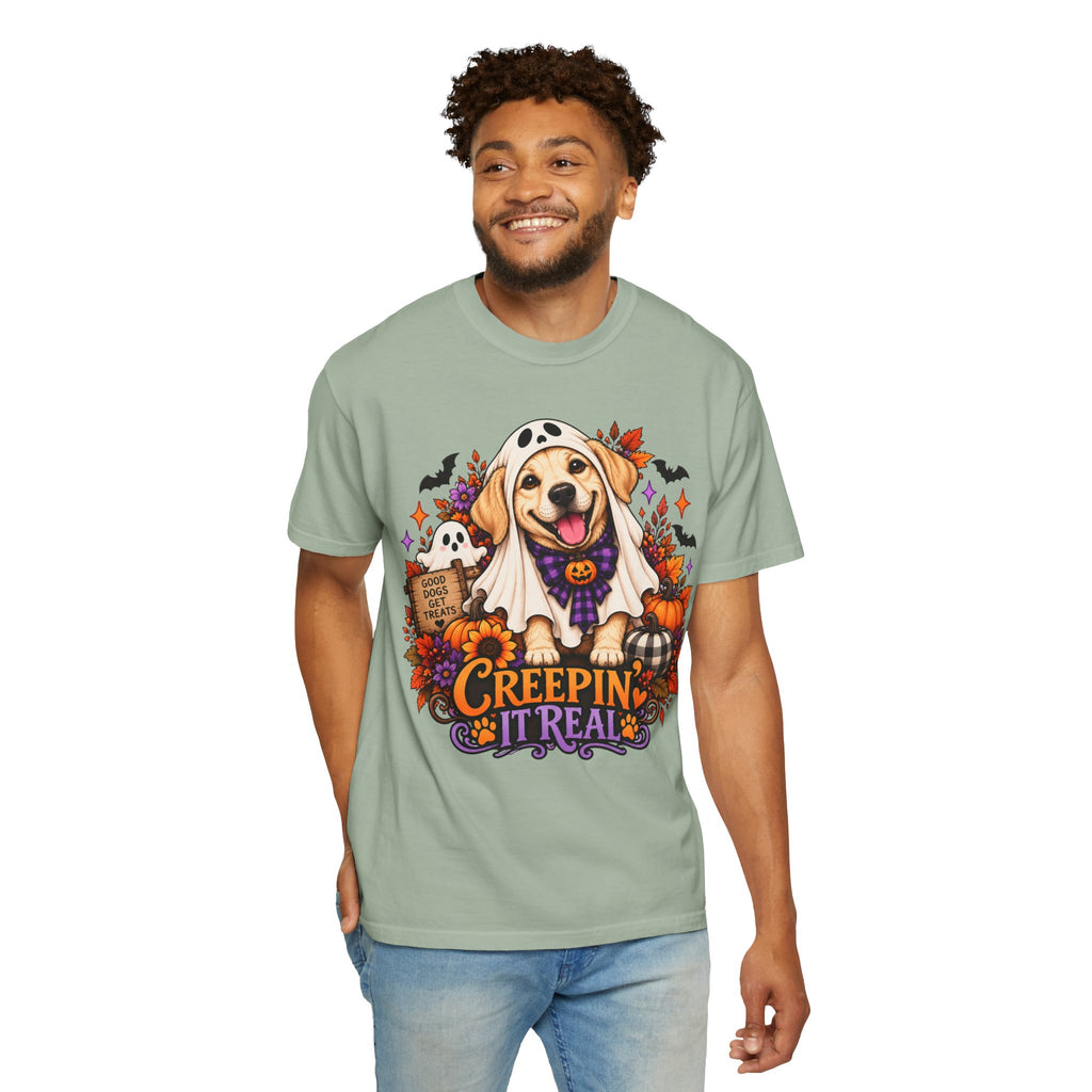 "Creepin' It Real" Ghost Pup T-Shirt