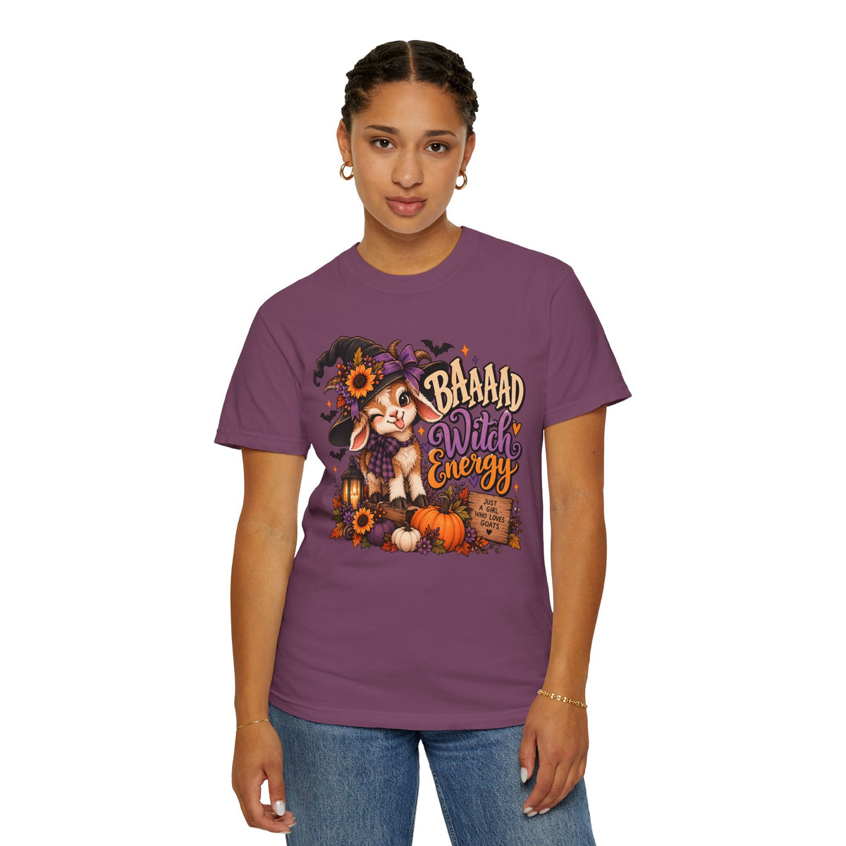 "Baaad Witch Energy" Goat Tee