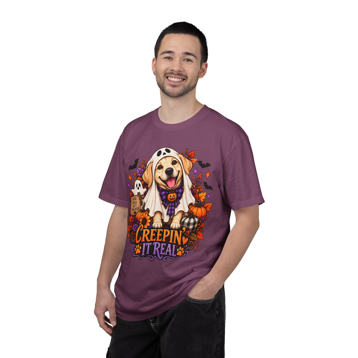 "Creepin' It Real" Ghost Pup T-Shirt