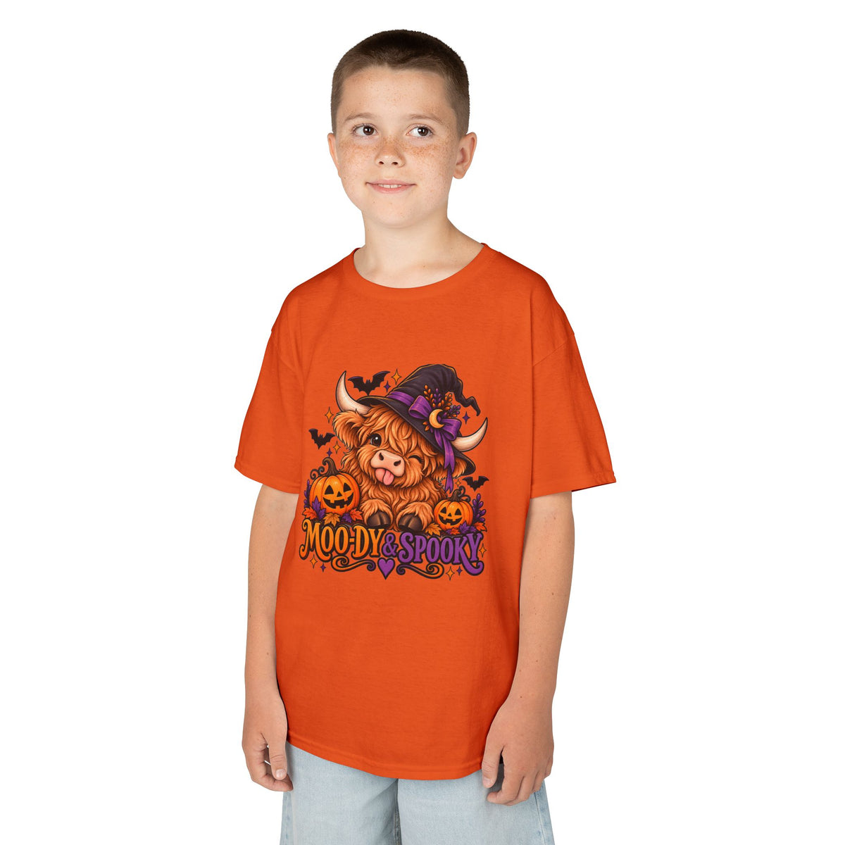 "Moo-dy & Spooky" Kids Shirt