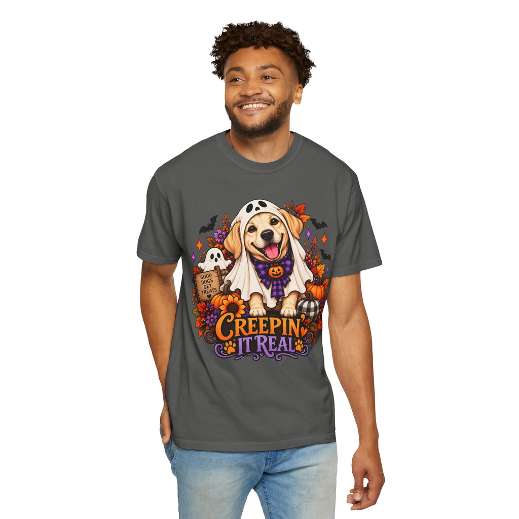"Creepin' It Real" Ghost Pup T-Shirt