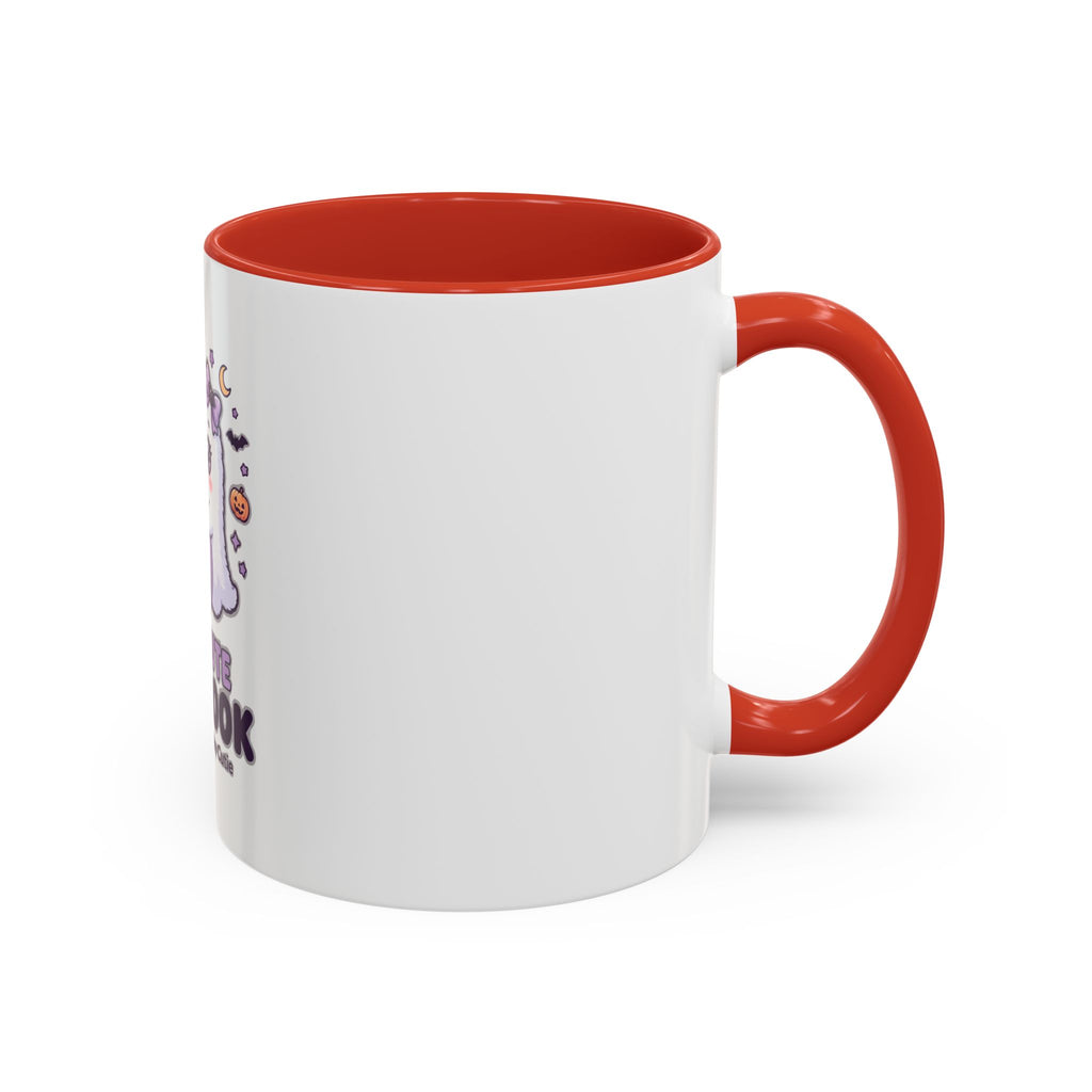 Too Cute to Spook Coffee Mug — Halloween Ghost Pumpkin Accent Mug (11/15oz)