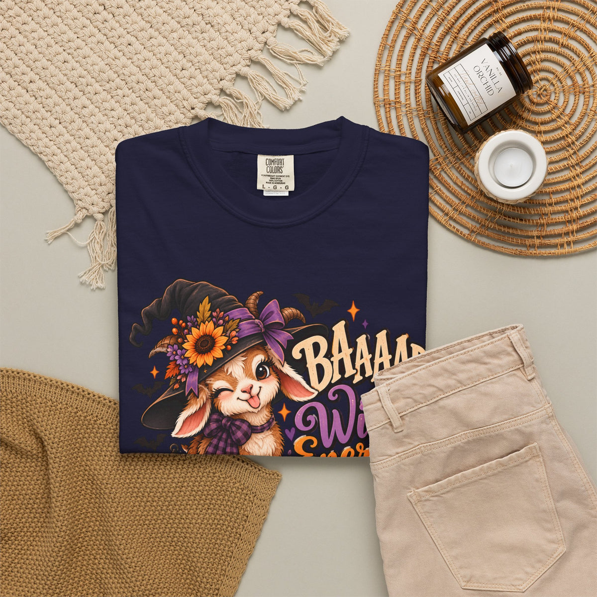 "Baaad Witch Energy" Goat Tee