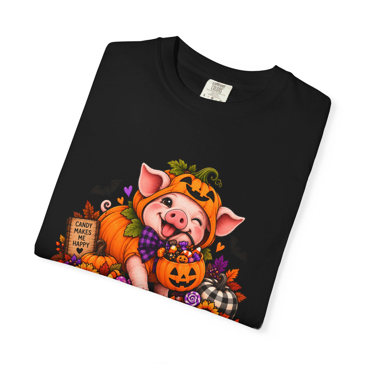 Halloween Pig "Squeal or Treat" T-Shirt