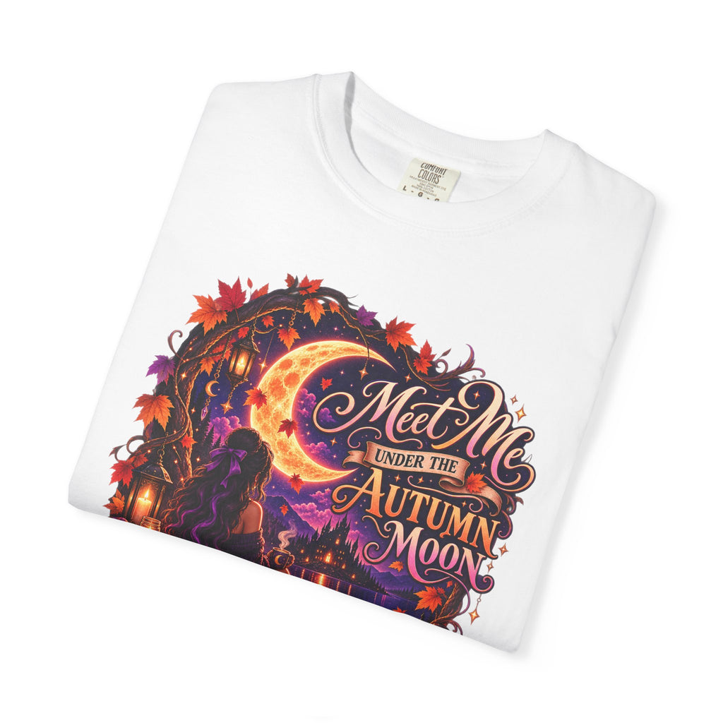 "Meet Me Under the Autumn Moon" Fall Graphic Tee