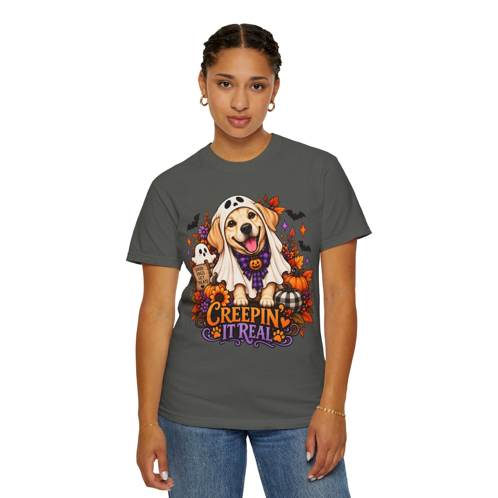 "Creepin' It Real" Ghost Pup T-Shirt