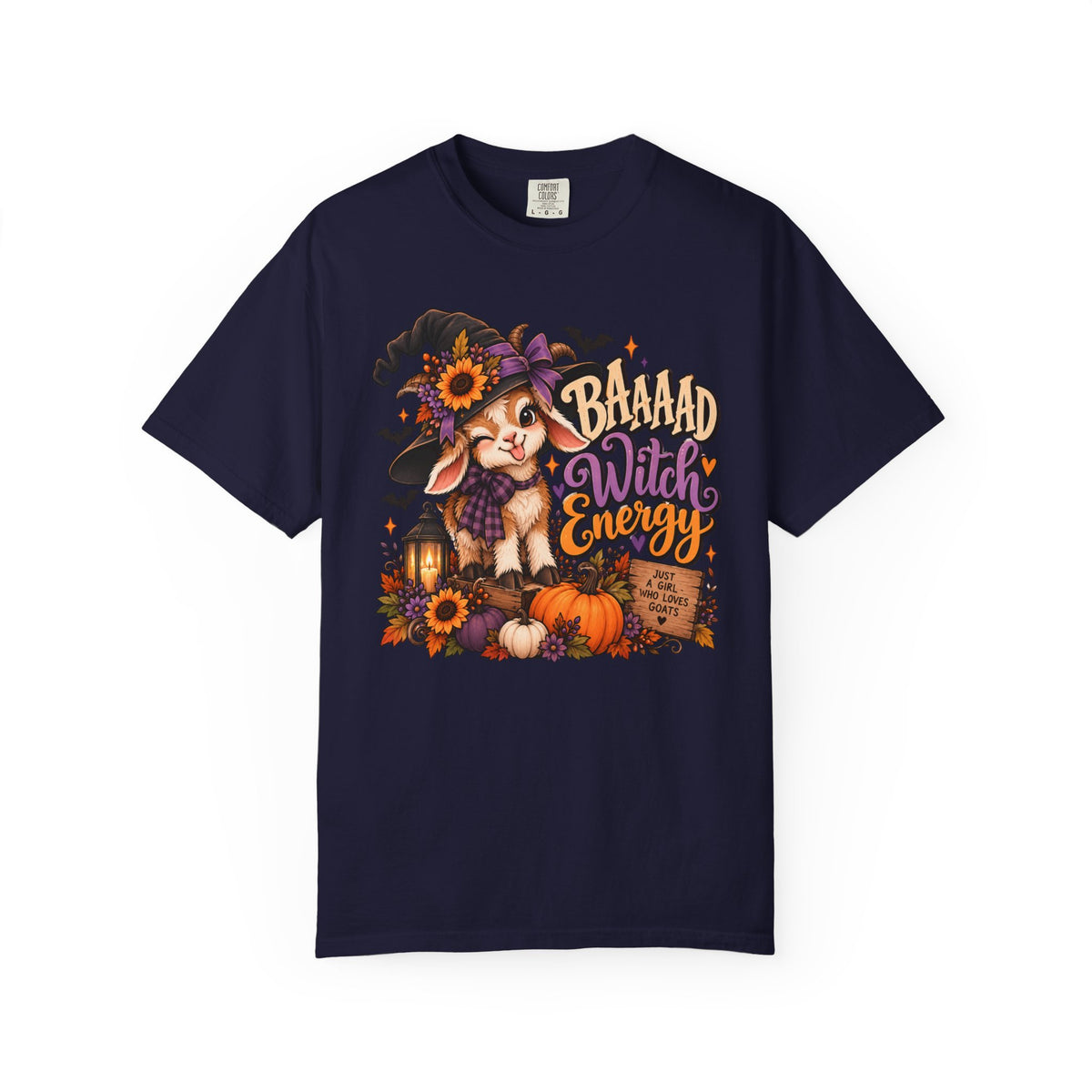 "Baaad Witch Energy" Goat Tee