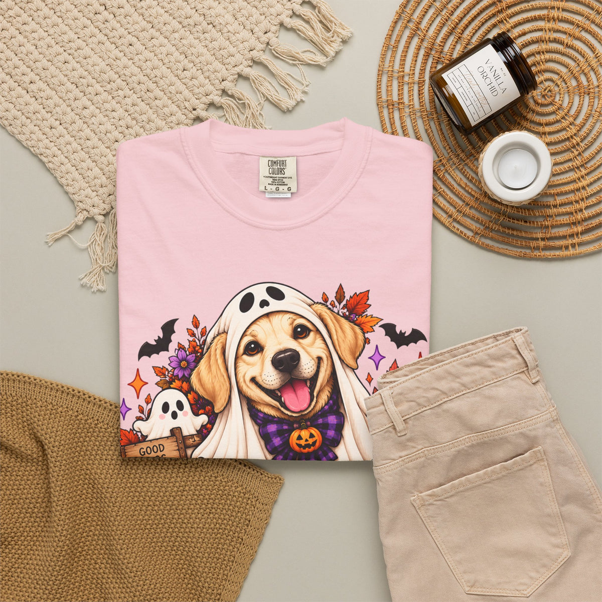 "Creepin' It Real" Ghost Pup T-Shirt