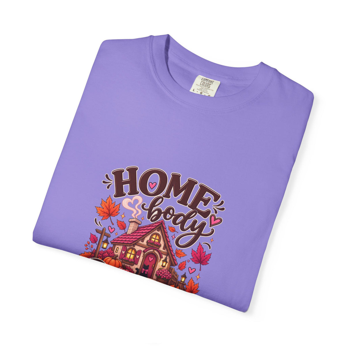 Homebody Season T-Shirt — Cozy Autumn Cabin Fall Graphic Tee