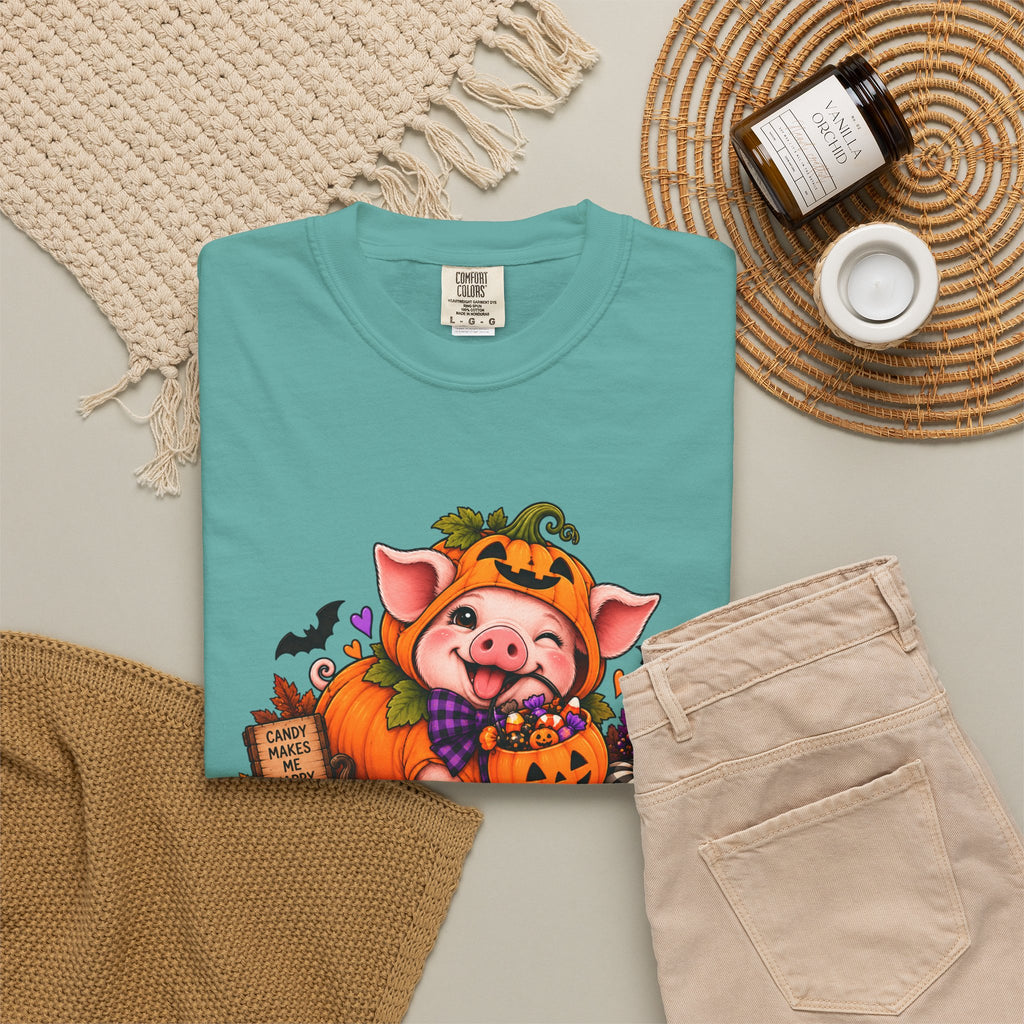 Halloween Pig "Squeal or Treat" T-Shirt