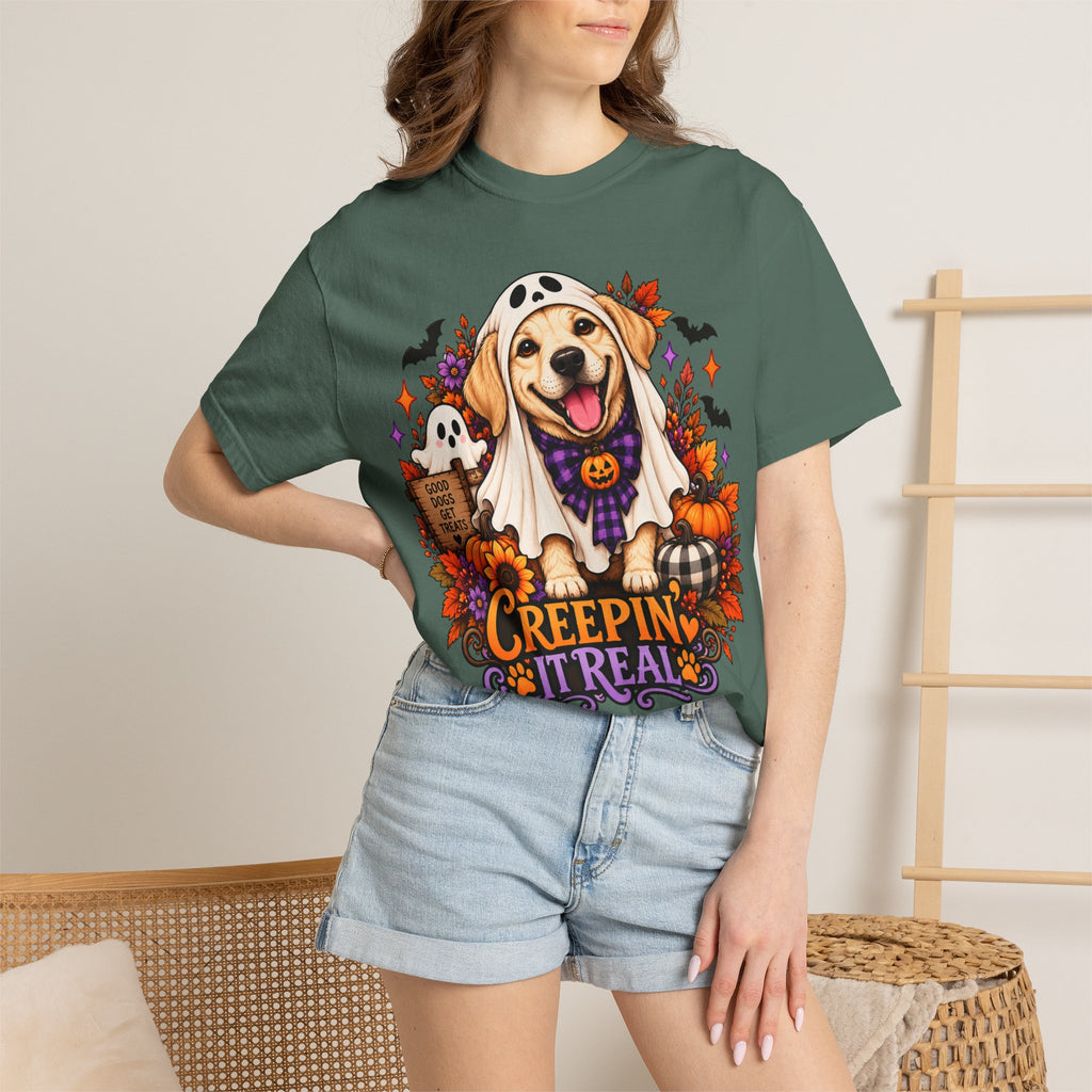 "Creepin' It Real" Ghost Pup T-Shirt