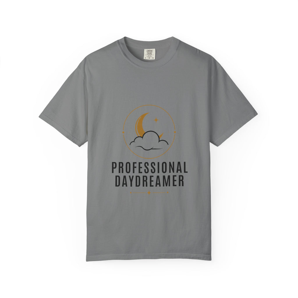 Professional Daydreamer T-Shirt — Moon & Cloud Graphic Tee