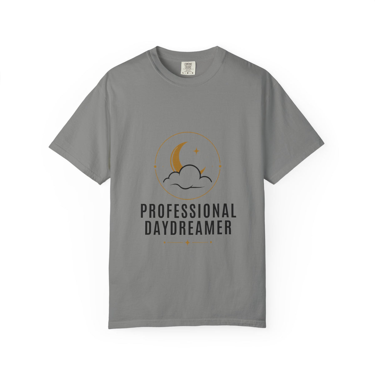 Professional Daydreamer T-Shirt — Moon & Cloud Graphic Tee