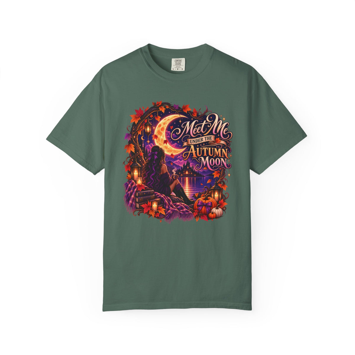 "Meet Me Under the Autumn Moon" Fall Graphic Tee