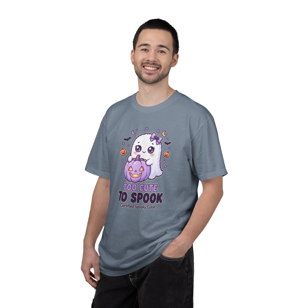 Too Cute to Spook Ghost T-Shirt — Cute Halloween Graphic Tee