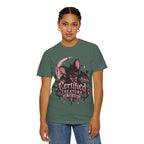 Certified Creature of the Night T-Shirt — Goth Bat Graphic Tee