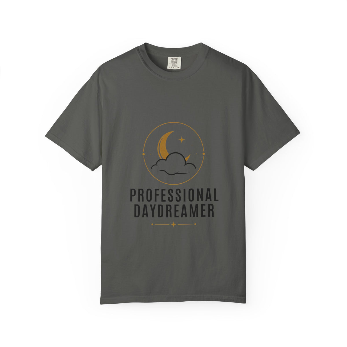 Professional Daydreamer T-Shirt — Moon & Cloud Graphic Tee