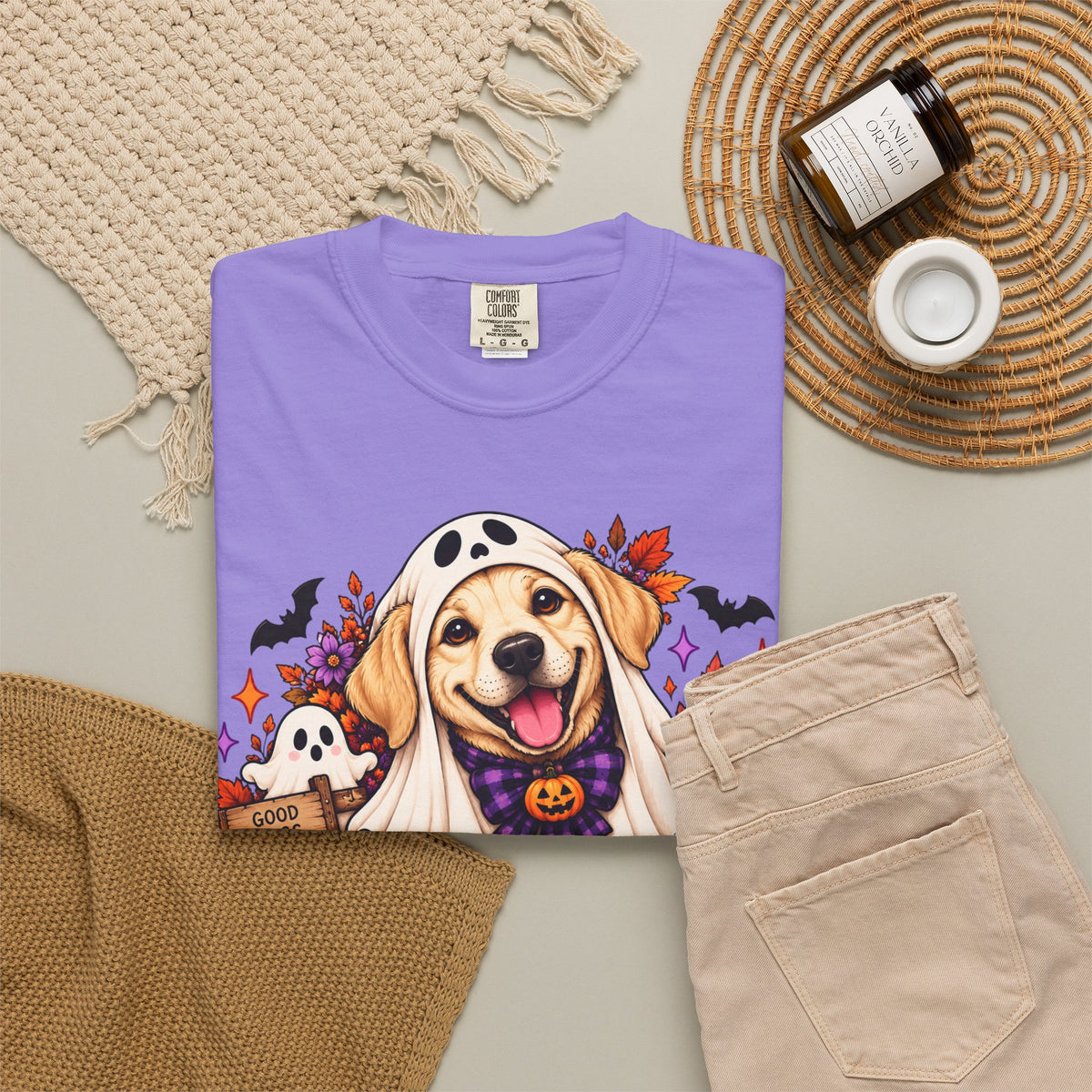 "Creepin' It Real" Ghost Pup T-Shirt